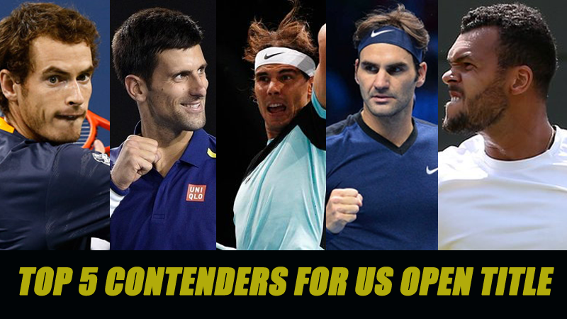 Top 5 Contenders for US Open title 2016