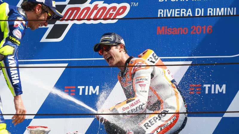 Marc Marquez Misses Misano Podium but Still Remains 2016 MotoGP Championship