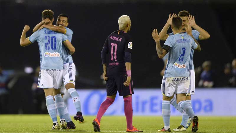 Celta get the better of the Barça once again