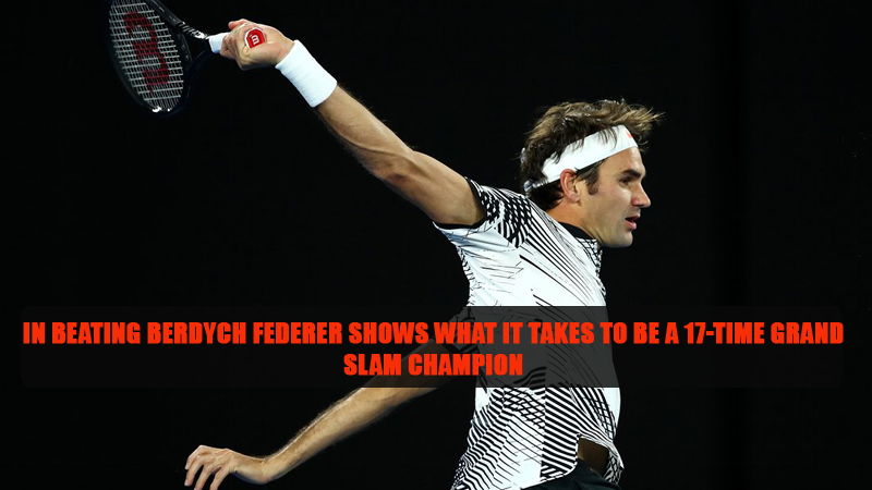 Roger Federer victories 2017
