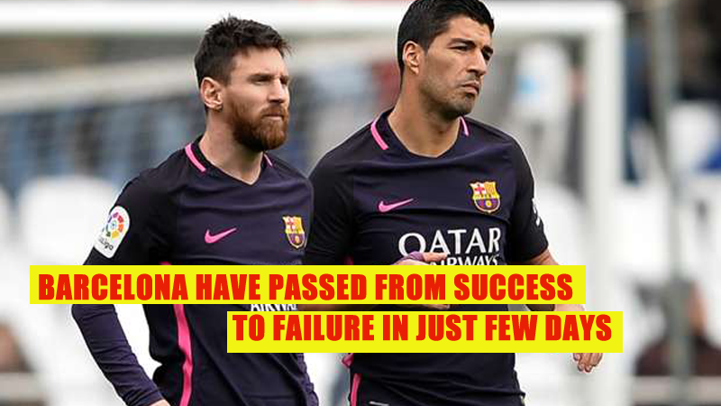 Barcelona have passed from success