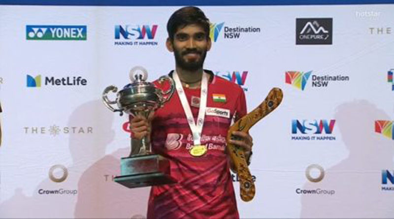 Srikanth Kidambi wins second consecutive Super Series title