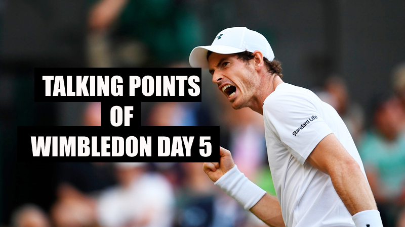 Talking Points Of Wimbledon Day 5