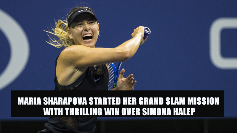 Maria Sharapova win US 2017