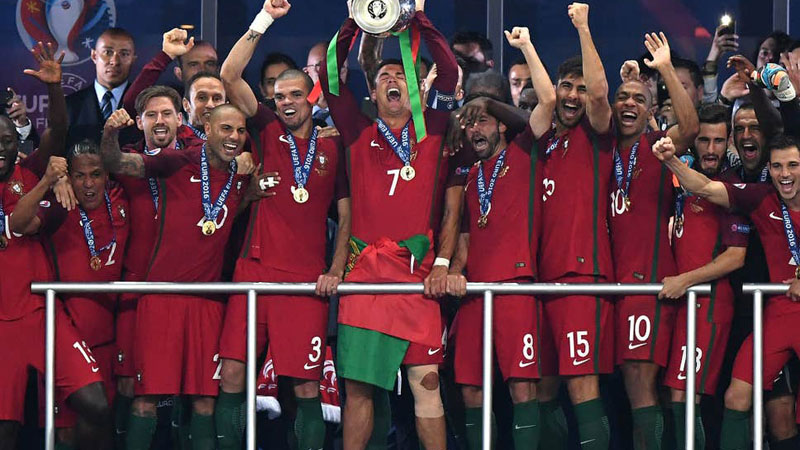 European champions Portugal