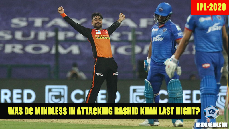 Was DC mindless in attacking Rashid Khan